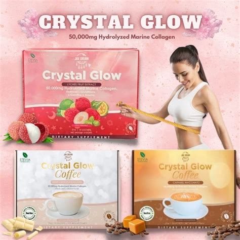 Crystal Glow Collagen Drink With Gluta By Jrk Dream Slimming Drink