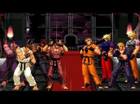 Kof Mugen Memorial Ryu Vs Ryo Vs Youtube