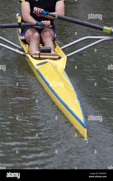 Single Scull Rowing Boat Stock Photos And Single Scull Rowing Boat Stock