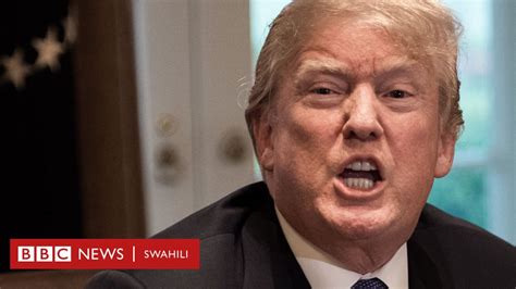 Trump Aionya Urusi Kuhusu Tishio La Kushambulia Syria Bbc News Swahili