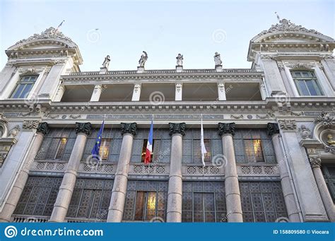 Opera De Nice Building On Downtown Of Nice France Editorial Image