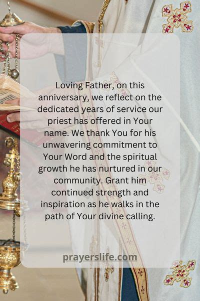 Amazing Prayers For A Priest On His Anniversary