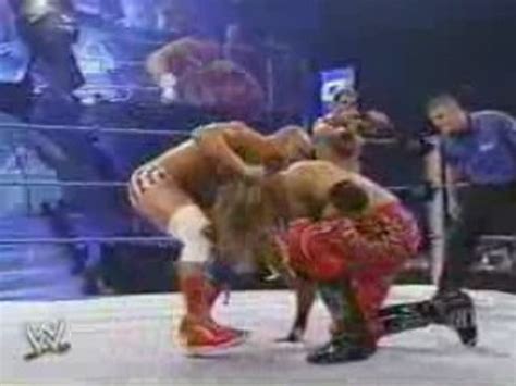 Rey Mysterio Edge Vs Kurt Angle Chris Benoit Pt Video