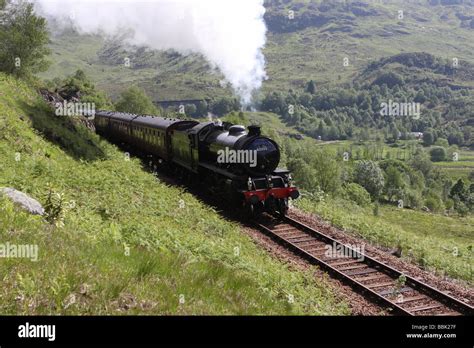 Jacobite Steam Train Fort William To Mallaig Scotland Stock Photo Alamy