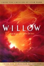 Willow movie poster (1988) original 27x40 advance