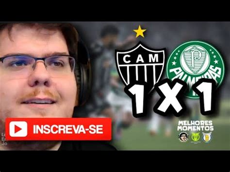 CASIMIRO REAGE ATLETICO MG 1 X 1 PALMEIRAS PELA 8º RODADA DA SERIE A