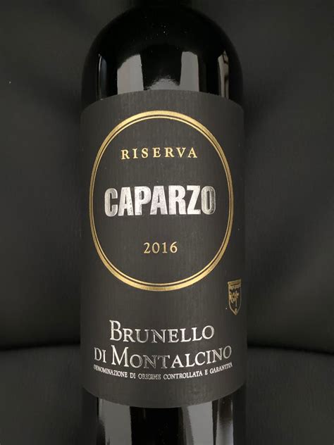 2016 Tenuta Caparzo Brunello Di Montalcino Riserva Italy Tuscany