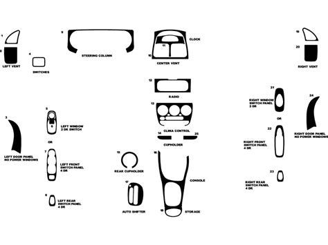 Hyundai Accent 2003 2005 Dash Kits Diy Dash Trim Kit