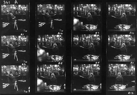 Gered Mankowitz Marianne Faithfull Contact Sheet Snap Galleries Limited