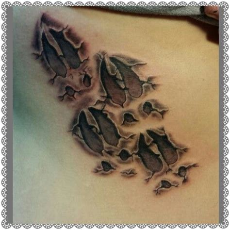 Details 57+ deer track tattoo - in.cdgdbentre