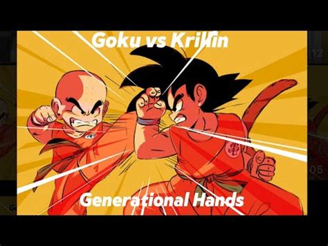 HOOD GOKU Vs KRILLIN YouTube