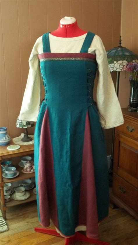 Custom Linen Apron Dress By LARPEssentials On Etsy Viking Apron Dress