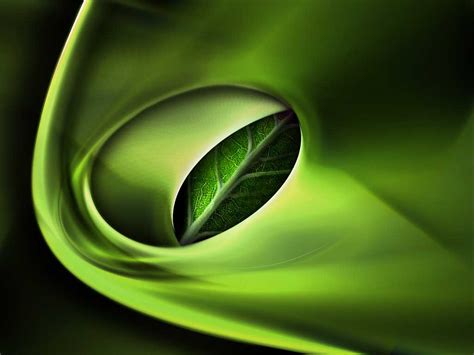 Powerpoint Background Designs Green 3d