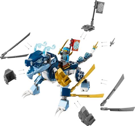 Lego Le Dragon Deau De Nya Volution Set Lego Ninjago Pas Cher