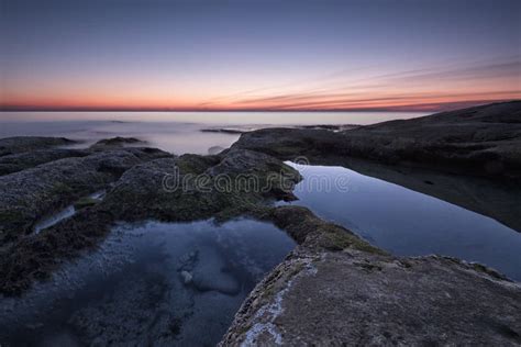 Paisaje Marino Durante Salida Del Sol Paisaje Marino Natural Hermoso