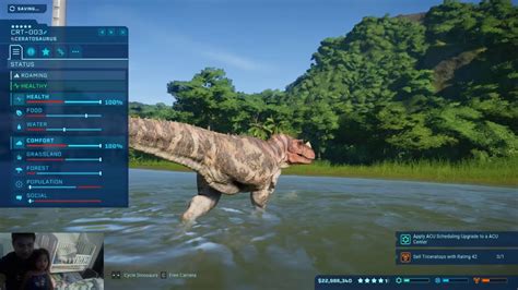 Jurassic World Evolution Gameplay Dry Run Youtube