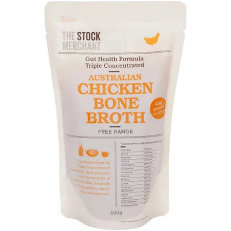 Stock Merchant Chicken Bone Broth Triple Concentrate 500g Fresh