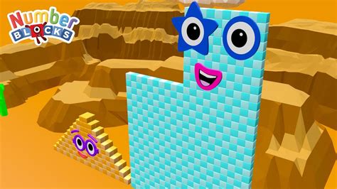 Numberblocks Cube Full Episodes Step Squad 220 Vs 500 MILLION BIGGEST