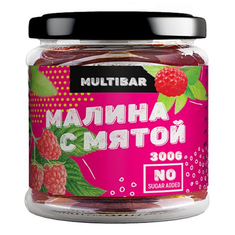 Варенье малина с мятой без сахара от Multibar, 300 гр купить в Минске ...
