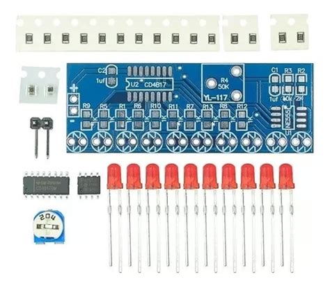 Placa Para Aprendizado E Pr Tica De Solda Smd C Componentes