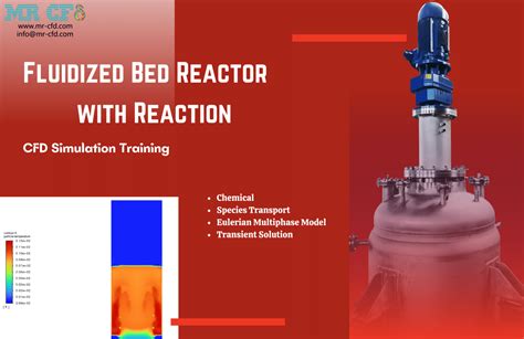 Fluidized Bed Reactor With Reaction Cfd Simulation Training