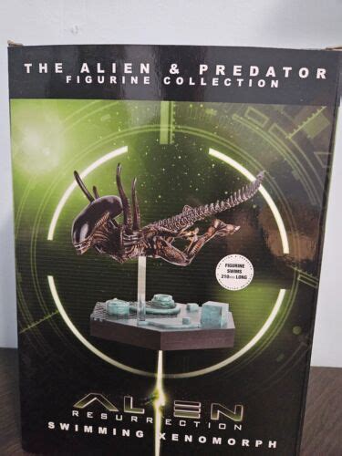 Eaglemoss Alien Resurrection Swimming Xenomorph Action Figure New Ebay