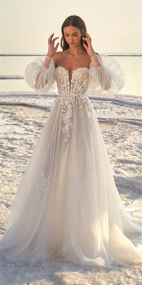 Lace Bridal Lace Beach Wedding Dress 2020 Wedding Dresses Wedding