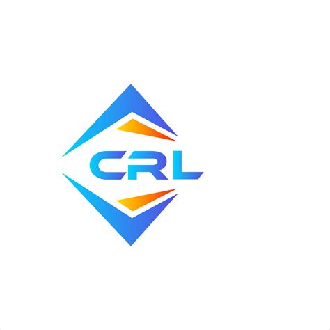 Crl Abstract Technology Logo Design On White Background Crl Creative