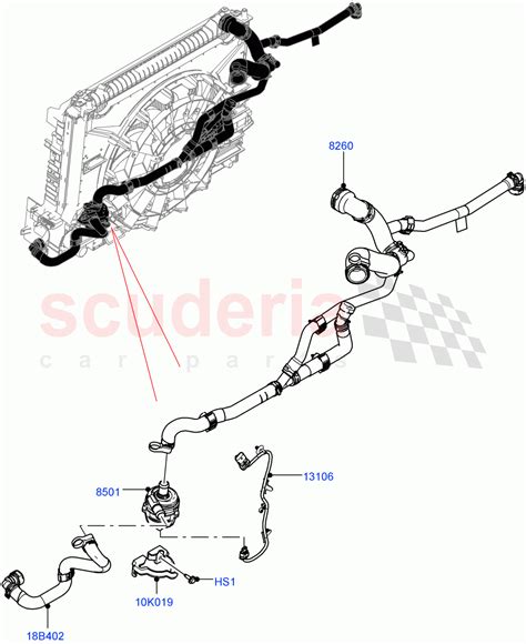 Water Pump Auxiliary Unit 5 0L P Aj133 Dohc Cda S C Enhan Parts