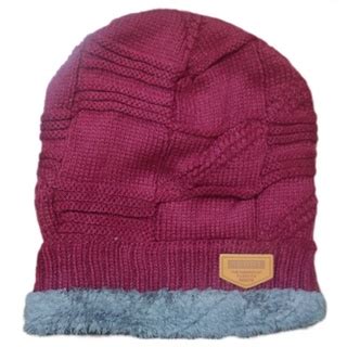 Touca Unissex Gorro De L Inverno Toca Forrada De Pelinho Masculina E