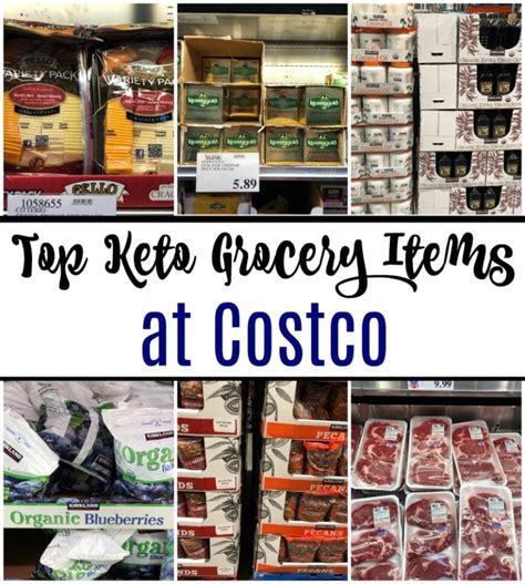 Costco Keto Printable Shopping List