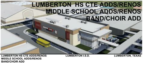 Lumberton High School CTE, Middle School and Band Choir Additions and Renovations - Lumberton ...