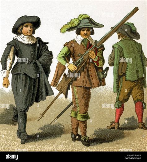 The Dress Of The Netherlands Men Shown Here Is From 1600 The Figures