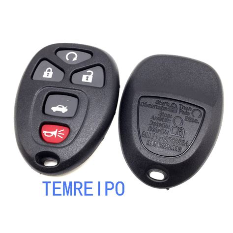 20 Stks Partij Remote Key Case Fob Shell PAD Voo Grandado