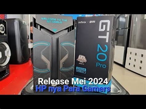 Unboxing Hp Infinix GT20 Pro Hp Nya Para Gamer S Dunia Speck Tinggi