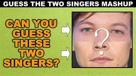 Guess The Two Singers In This Mashup Quiz Challenge Fun Quiz