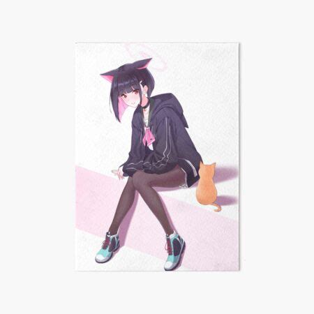 Sexy Neko Kyouyama Kazusa Hot Ass Cat Tits Blue Archive Ba Lewd Anime