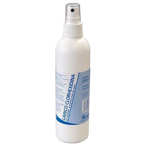 Chlorhexidine 2 Aqueuse En Spray De 250 Ml Désinfectant Préalable à