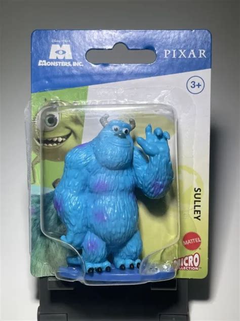 Mattel Disney Pixar Micro Collection Sully Monsters Inc Figure Nip