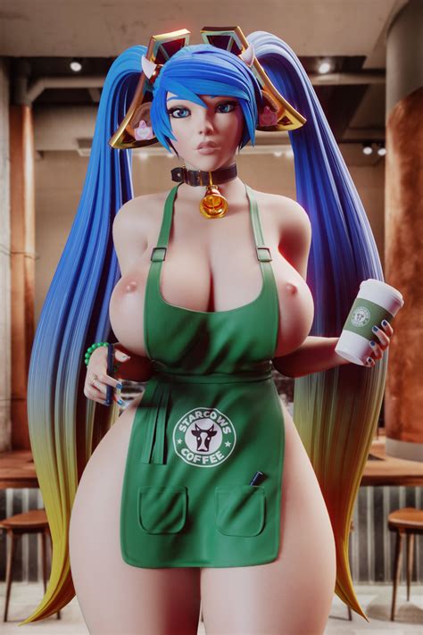 Rule 34 3d Big Breasts Iced Latte With Breast Milk League Of Legends Meme Pedazon Artist