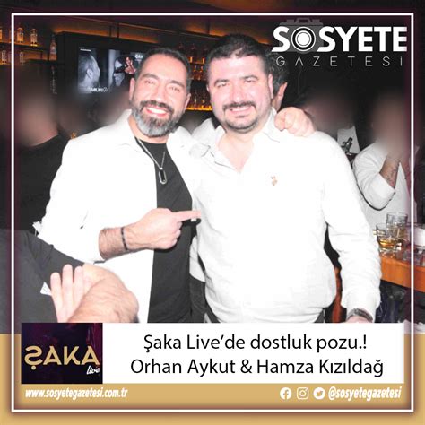 Aka Livede Dostluk Pozu Orhan Aykut Hamza K Z Lda Sosyete Gazetesi