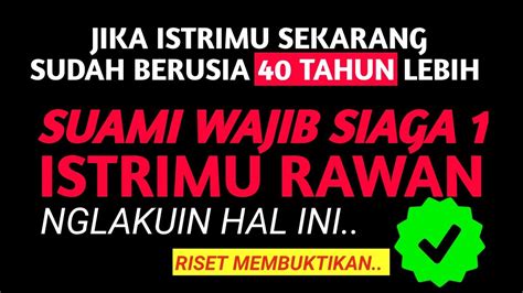 Siaga Wanita Cenderung Nglakuin Hal Ini Jika Usianya Sudah Lebih Dari