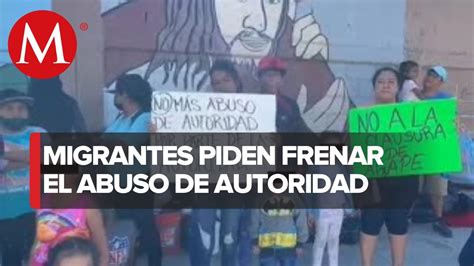 Migrantes Protestan En La Fiscal A De Bc Denuncian Allanamiento En