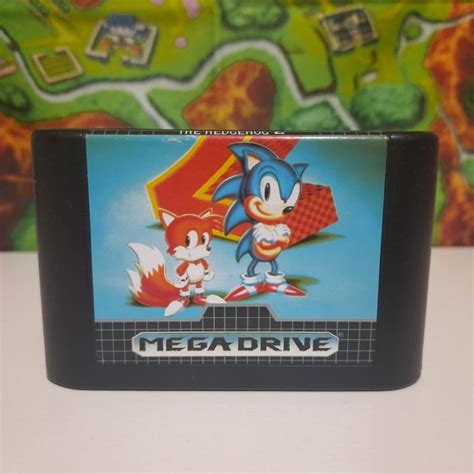 Sonic Original Tectoy Mega Drive Genesis Shopee Brasil