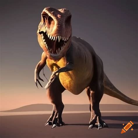 T Rex On Craiyon