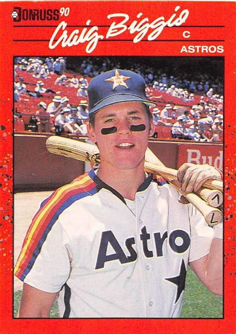 Amazon 1990 Donruss 306 Craig Biggio NM Near Mint Astros