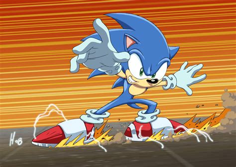 Sonic Slide Color By Dhutchison On Deviantart