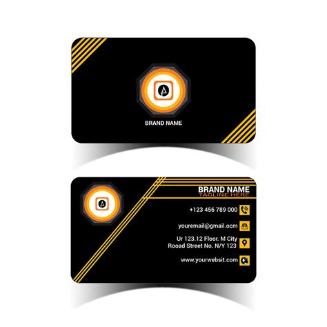 Creative Modern Business Card Template Design Masterbundles