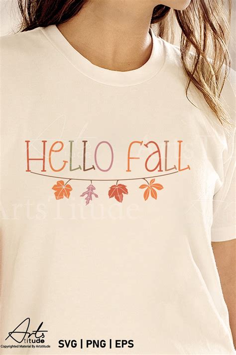 Hello Fall SVG PNG (2736237)