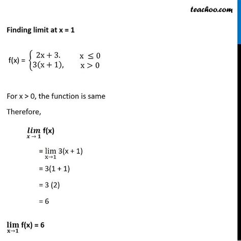 Ex Find Lim X And Lim X Where F X X X